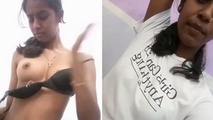 Tamil girl's MMS collection with many clips of her