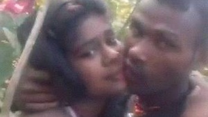 Outdoor sex video of tribal couple in Dehati