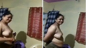 Desi bhabhi's naughty side comes out in this exclusive video