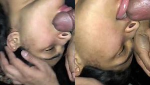 Steamy night with Pakistani couple sucking tits and giving BJ