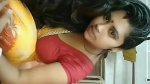 Desi bhabi and her ex-lover in a steamy video chat