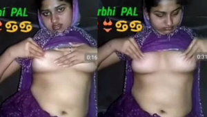 Indian babe's big boobs and seductive moves make her a pornstar
