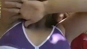Shy girl's outdoor adventure ends with painful moans and orgasm