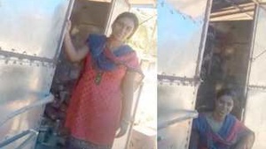 Sopna, a Desi girl, takes money for sex in her village