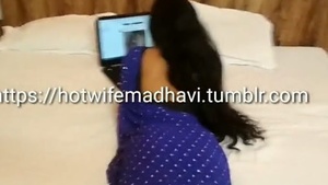 Real Indian couple Madhavi and Rohit indulge in passionate cuckold action