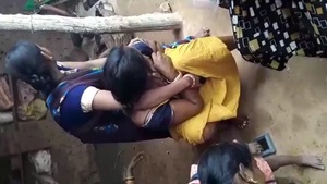 Country girl's naughty playtime with aunty