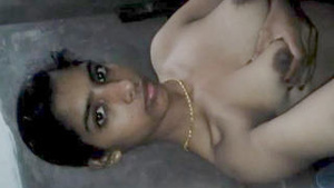 Cute Indian girl flaunts her big boobs in a webcam show