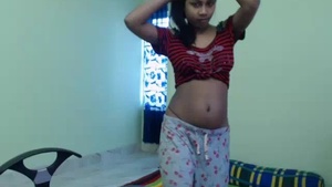 Watch a stunning Indian teen's webcam show for a steamy experience